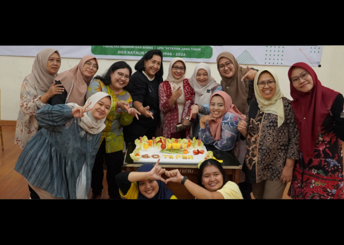 Sivitas Akademika FEB UPN “Veteran” Jawa Timur Meriahkan Dies Natalis ke-60 melalui Sportivitas dan Kreativitas